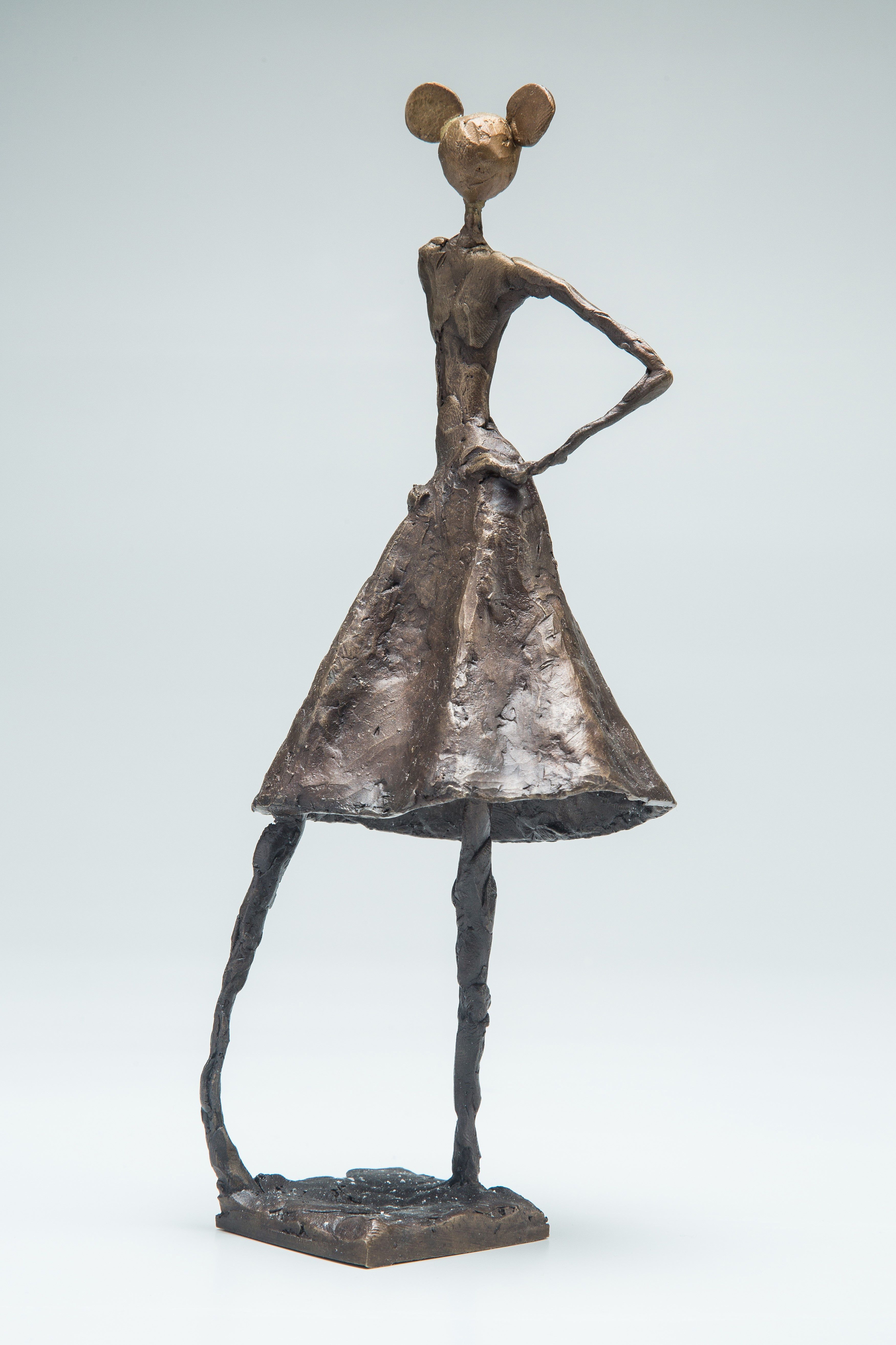 Standing Figure with head piece by Robyn  Neild